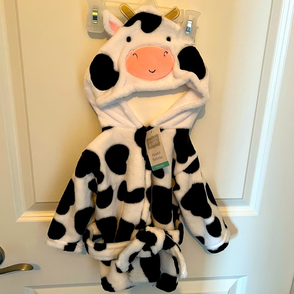 Cow bath robe
